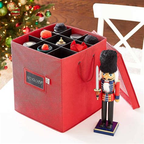 metal christmas box decorations|christmas storage bins clearance.